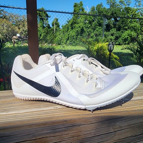 Nike Men’s Sz 9.5 Rival Multi Track & Field Multi-Event Spikes DC8749-100 White - Picture 1 of 16